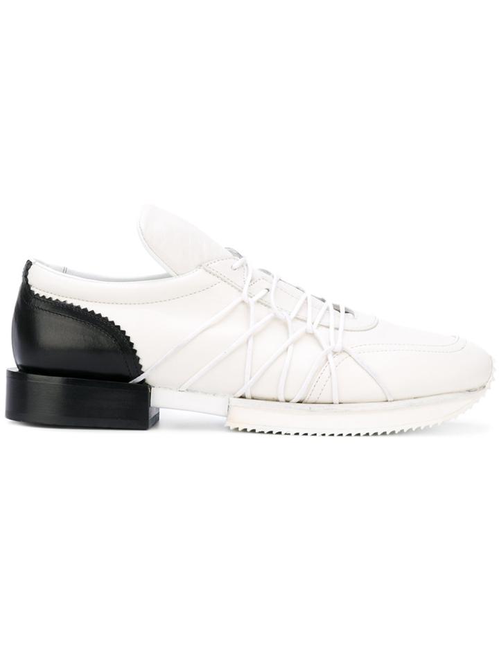 A.f.vandevorst Elastic Lace-up Sneakers - White