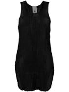 Lost & Found Rooms Long Ribbed Tank, Women's, Size: Small, Black, Cotton/spandex/elastane