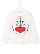 Kenzo Kids - Tanami Only You Top - Kids - Cotton/spandex/elastane - 8 Yrs, White