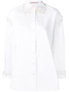 Christopher Kane Pearl Cotton Poplin Shirt - White