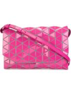 Bao Bao Issey Miyake Lozenge Pattern Shoulder Bag, Women's, Pink/purple