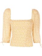 Reformation Grove Top - Yellow