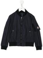 Moncler Kids Zipped Jacket, Boy's, Size: 12 Yrs, Blue