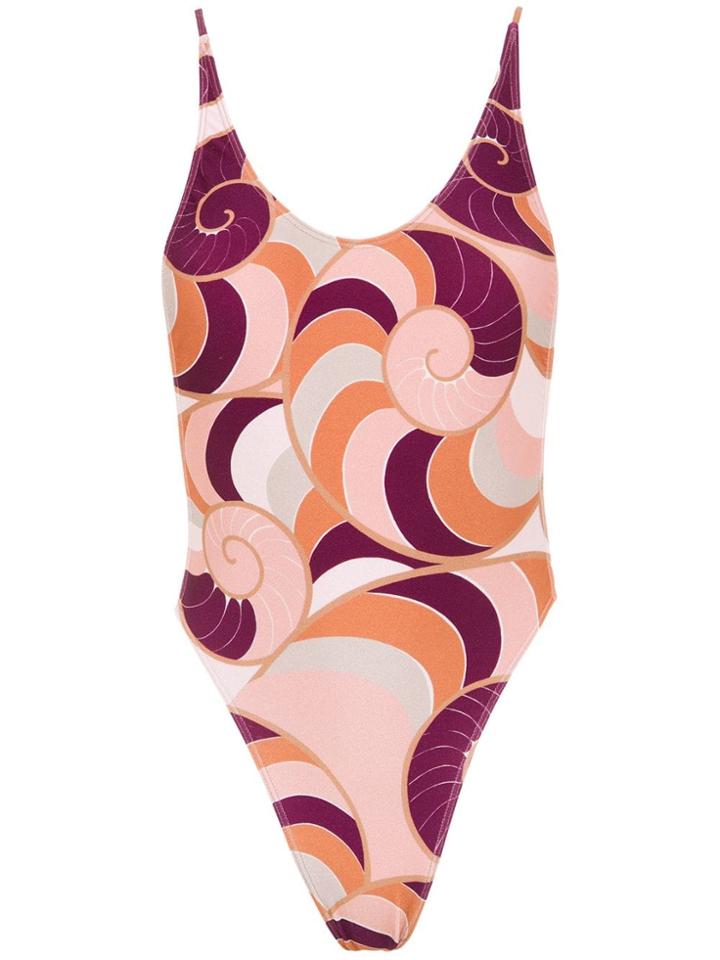 Adriana Degreas Nautilus Printed Swimsuit - Multicolour