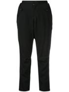 Yohji Yamamoto Slim Tapered Trousers - Black