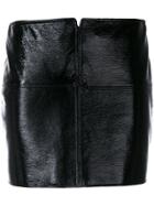 Courrèges Mini Skirt - Black