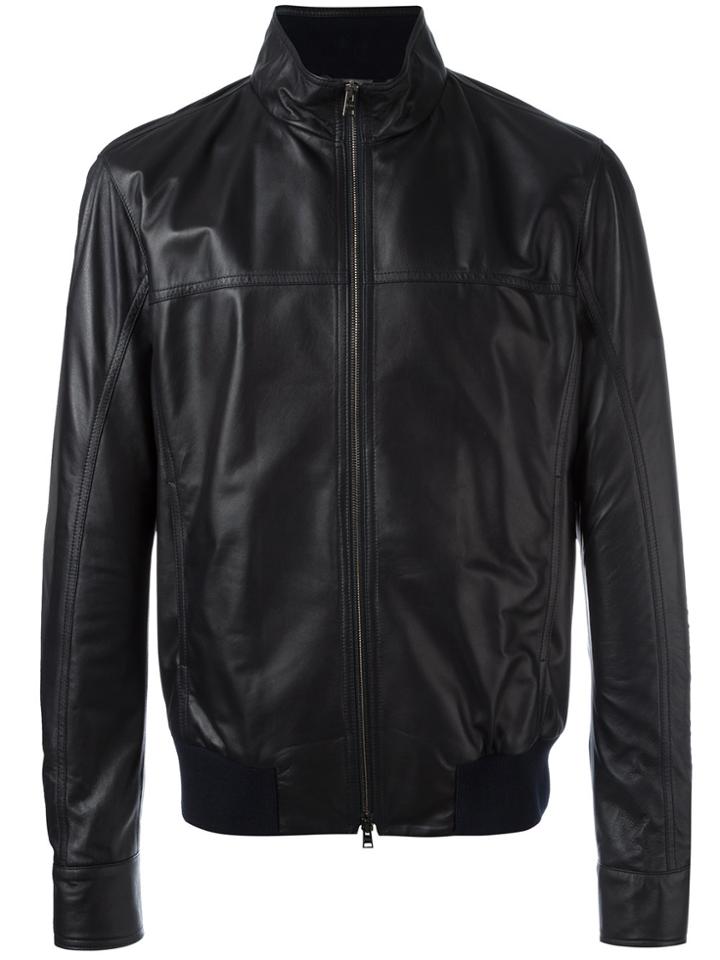 Herno Biker Jacket - Black