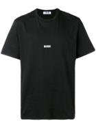Msgm Micro Logo T-shirt - Black
