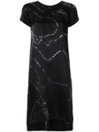 Uma Raquel Davidowicz - Printed Dress - Women - Silk/viscose - 38, Grey, Silk/viscose