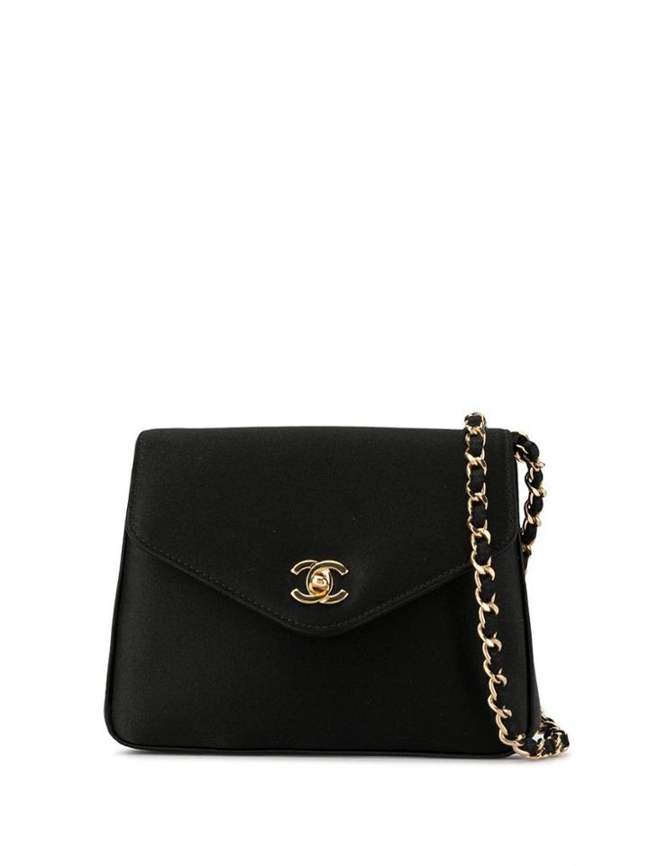 Chanel Pre-owned Chain Pouch Clutch - Black