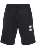 Off-white Elasticated Waist Shorts - Black