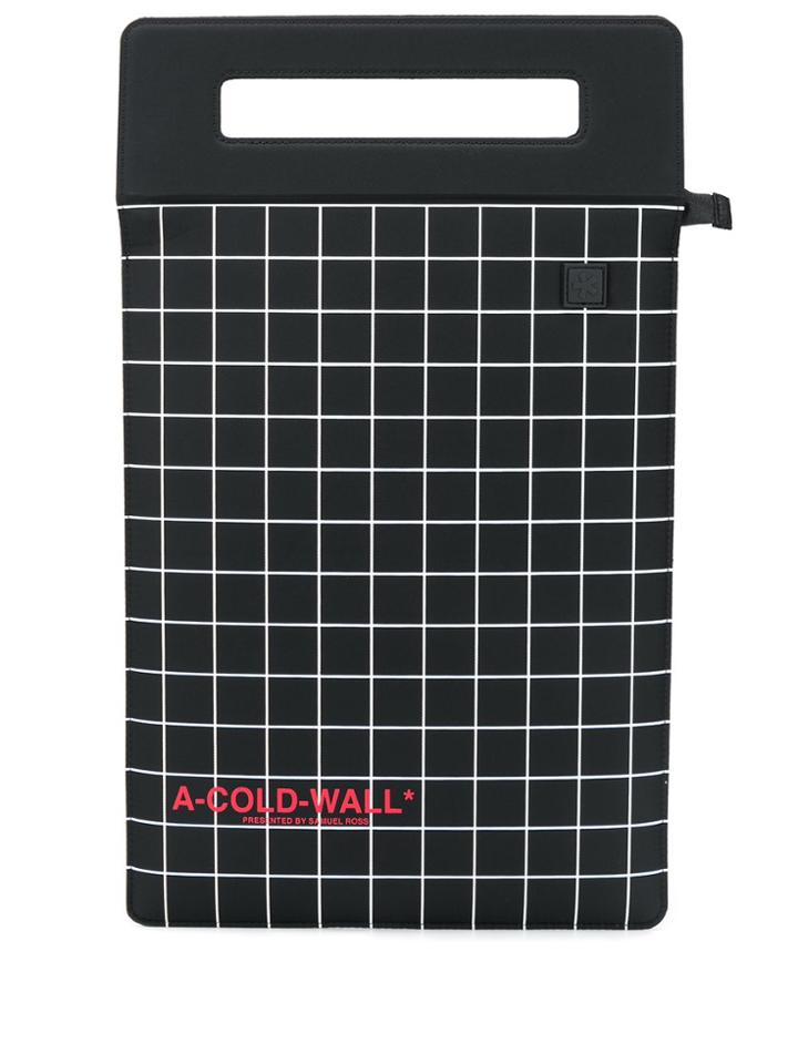 A-cold-wall* Square Print Tote Bag - Black