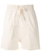 Osklen Side Pockets Straight Shorts - Neutrals
