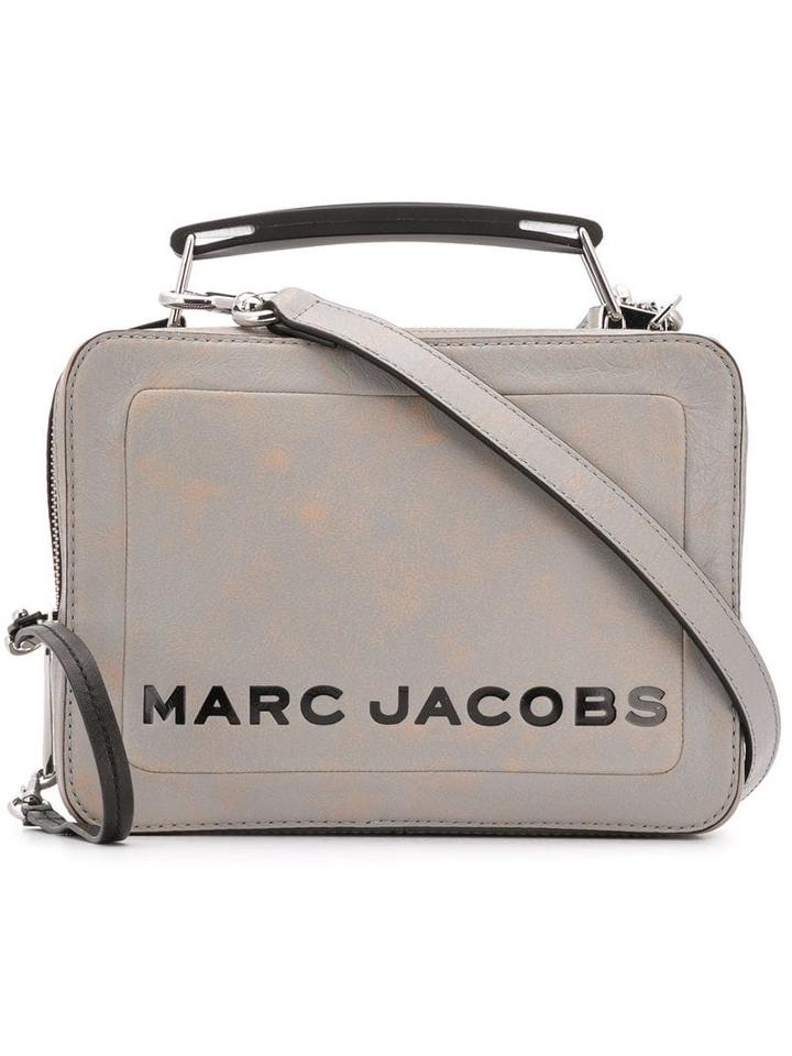 Marc Jacobs Lunchbox Handbag - Grey