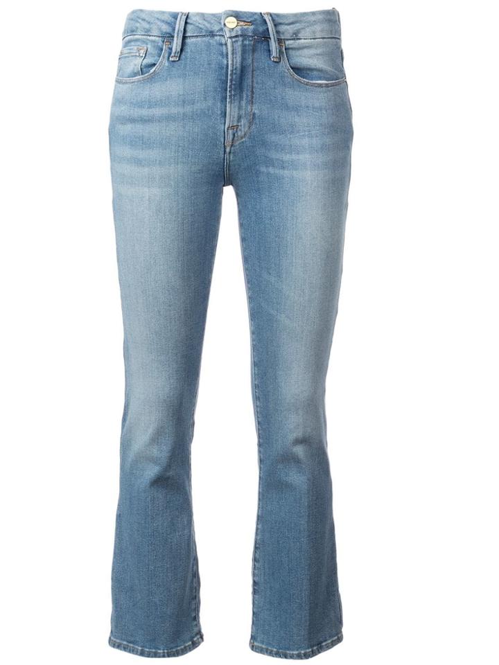 Frame Denim Le Crop Mini Squire Jeans - Blue