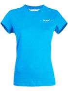 Off-white Logo Crest T-shirt - Blue