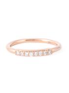Astley Clarke Small 'linia Halo' Diamond Ring - Metallic