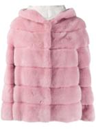 Simonetta Ravizza Textured Ribbed Jacket - Pink