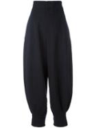 Chloé - Harem Trousers - Women - Cotton/linen/flax - 38, Women's, Blue, Cotton/linen/flax