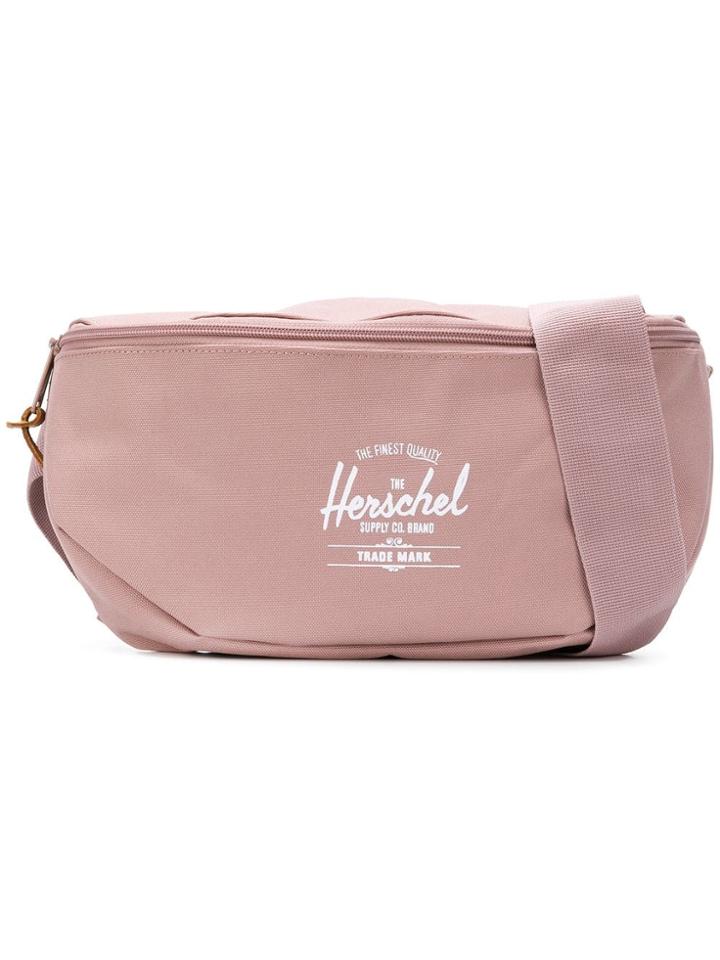 Herschel Supply Co. Logo Belt Bag - Pink & Purple