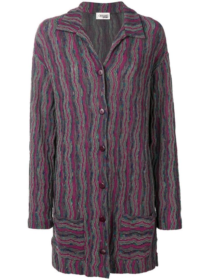 Missoni Pre-owned Patterned Knitted Jacket - Multicolour