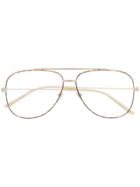 Gucci Eyewear Aviator Glasses - Neutrals