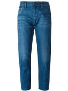 Levi's Vintage Clothing - 1967 Customized 505 Cropped Jeans - Women - Cotton - 27, Blue, Cotton