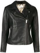 Lily And Lionel Kerri Leather Jacket - Black