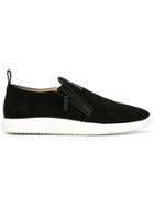 Giuseppe Zanotti Design 'runner' Slip-on Sneakers - Black