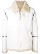 Fila Schott Nyc Melvin Sherpa Jacket - White