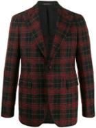 Tagliatore Check Blazer - Black