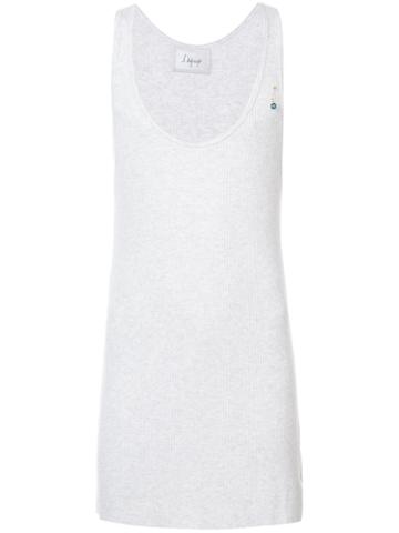 L'equip - Longline Thermal Tank Top - Men - Cotton - L, White, Cotton