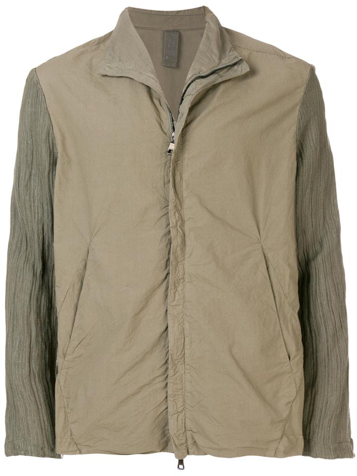 Transit Front Zipped Jacket - Green