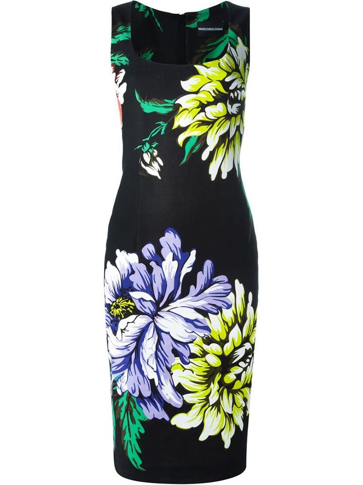 Marco Bologna Flower Print Dress