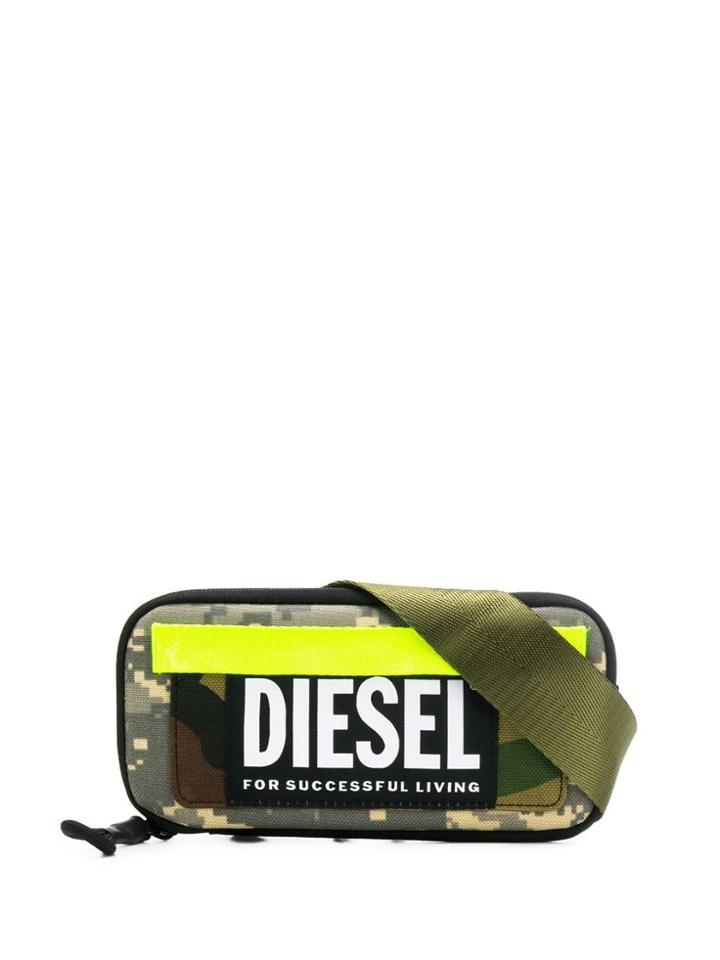 Diesel Rubber Case Belt Bag - Green