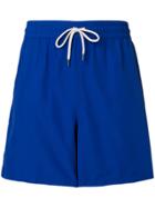 Polo Ralph Lauren Embroidered Logo Swim Shorts - Blue