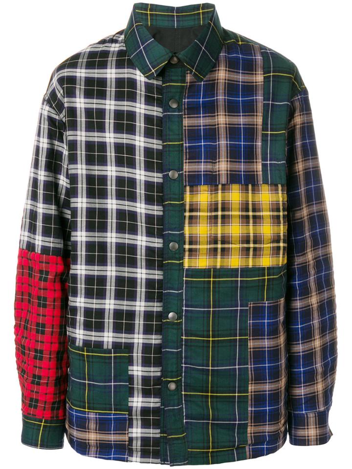 Lanvin Patchwork Checked Shirt - Multicolour