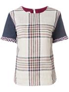 Antonio Marras Checked T-shirt - Nude & Neutrals