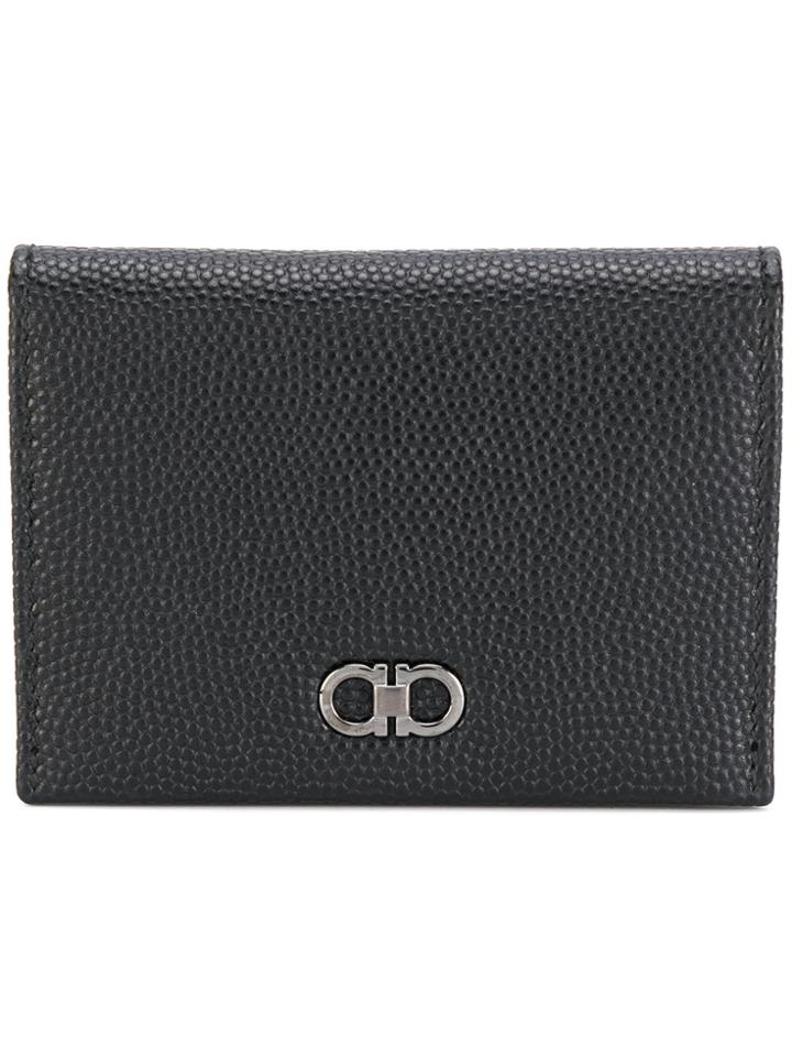 Salvatore Ferragamo Gancio Cardholder - Black