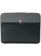 Thom Browne Color-blocked Leather Document Holder - Black