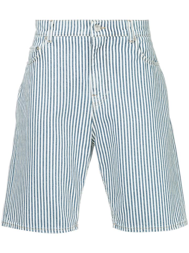 Cerruti 1881 Striped Style Shorts - White