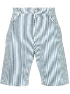 Cerruti 1881 Striped Style Shorts - White