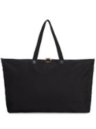 Tumi Logo Plaque Tote - Black