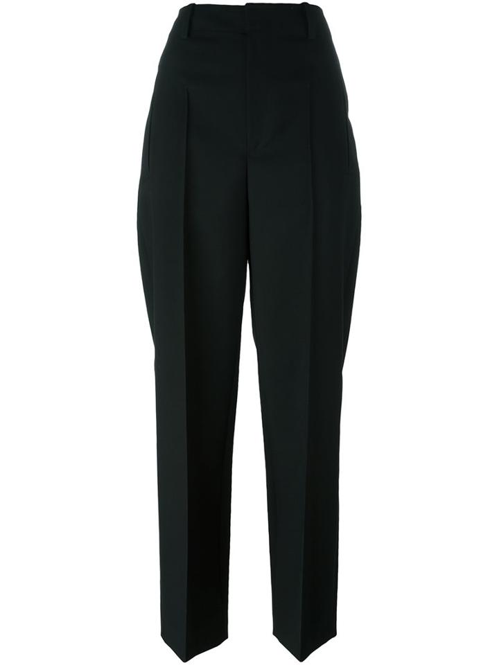 Isabel Marant - 'rami' Trousers - Women - Acetate/cupro/wool - 40, Black, Acetate/cupro/wool