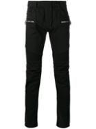 Balmain - Slim Biker Jeans - Men - Cotton/polyurethane - 31, Black, Cotton/polyurethane
