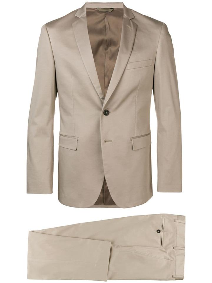 Tonello Tailored Two Piece Suit - Neutrals