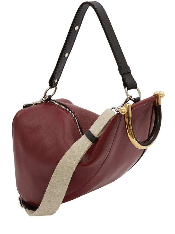 Jw Anderson Wedge Shoulder Bag - Red