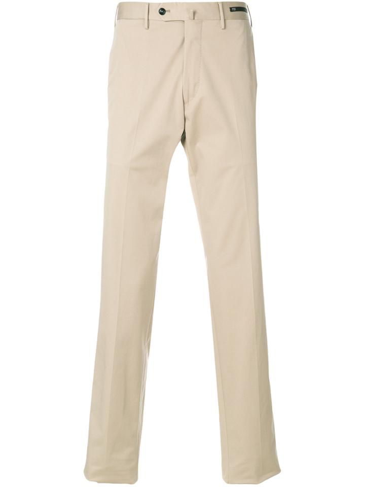 Pt01 Stretch Trousers - Nude & Neutrals
