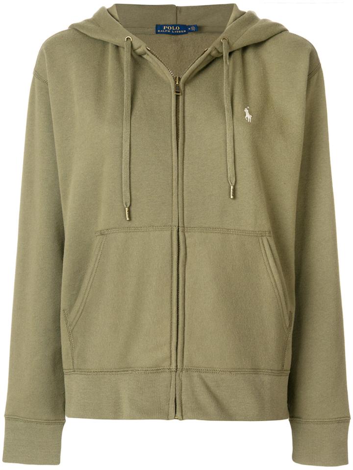 Polo Ralph Lauren Zip Front Hoodie - Green