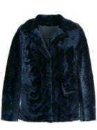 Sylvie Schimmel Reversible Fur Jacket - Blue
